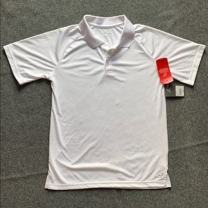 NWT Dri-Fit White Solid Polo